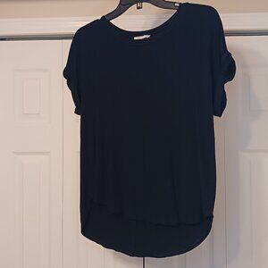 #243 3/$18 - Rebel Society Black Short Sleeve Top Size Small
